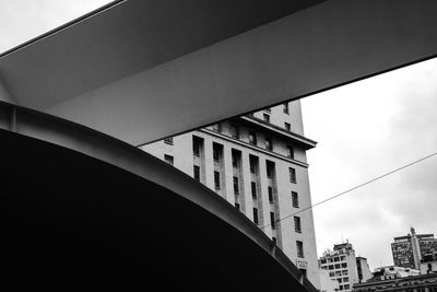 Low angle view of building against sky