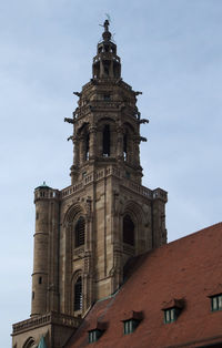 Low angle view of building against sky