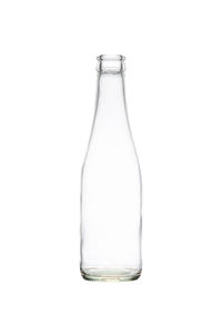 Close-up of glass bottle against white background