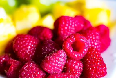 Close-up of strawberries