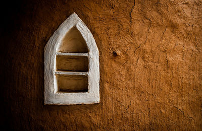 Close-up of old weathered wall