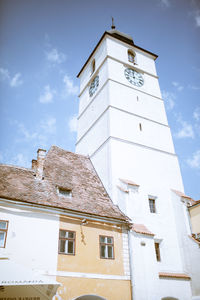 Low angle view of building against sky