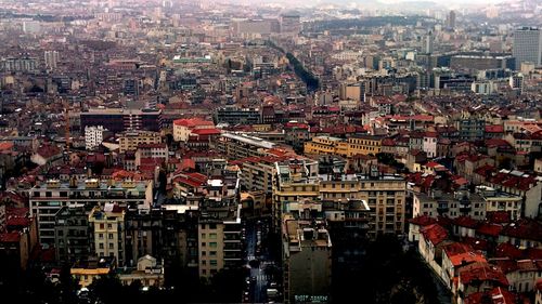 Aerial view of cityscape