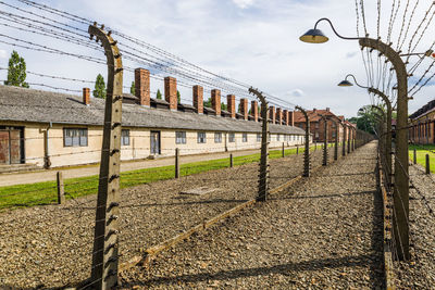Auschwitz-birkenau concentration camp. oswiecim, poland, 17 july 2022