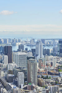 Cityscape against sky