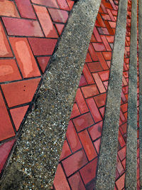 Full frame shot of red background