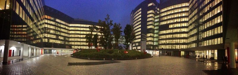 Modern buildings in city