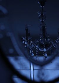 Close-up of electric light bulb