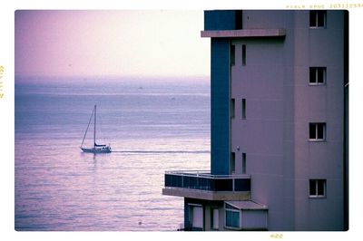 Boats in sea