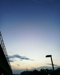 Low angle view of city against sky