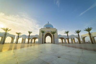 View of historical building against sky