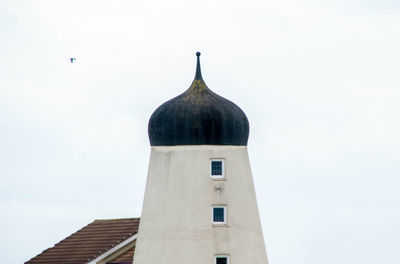 Low angle view of building against sky