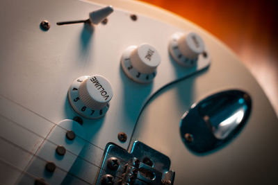 Close-up of guitar