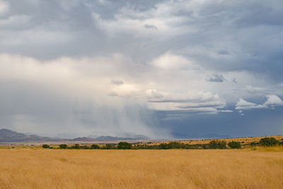 Panoramic view of landscape against sky