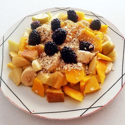 Close-up of food on plate