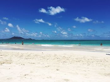 Scenic view of beach