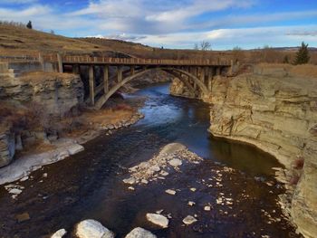 Bridge over river