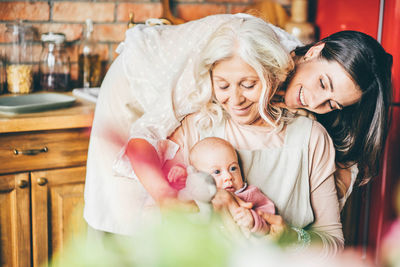 Mother and daughter