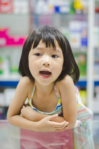 Portrait of a smiling girl