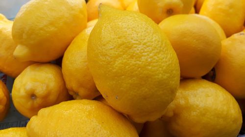 Close-up of fruits for sale at market stall