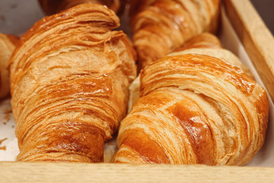 Close-up of food on cutting board