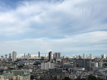 Cityscape against sky