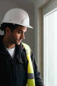 Portrait of a construction worker