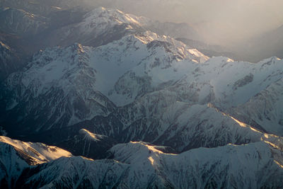 Scenic view of mountains