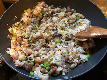 Close-up of food in plate