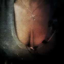 Close-up of young woman