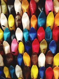 Full frame shot of multi colored candies