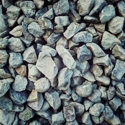Full frame shot of stones
