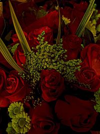 Close-up of rose bouquet