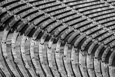 Full frame shot of old roof