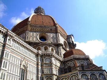 Low angle view of historical building against sky