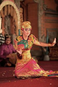 Tranched legong, balinese dance