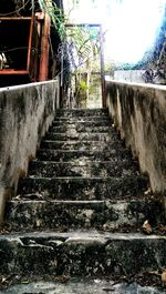 Low angle view of staircase