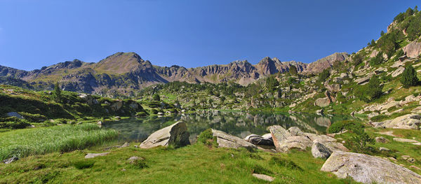 Madriu-perafita-claror valley, declared a world heritage site by unesco in 2004.  andorra, europe