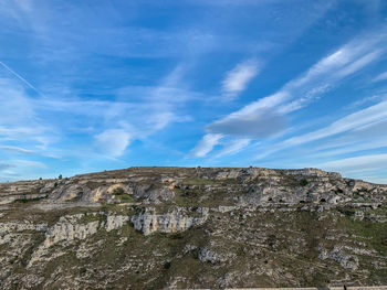 The murgie, characteristic hills present in lucania.