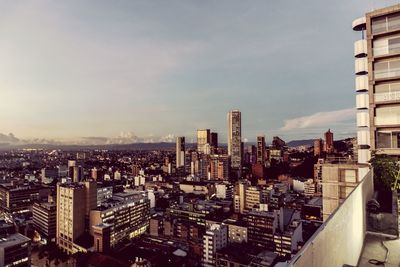 Aerial view of a city