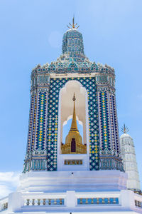 Low angle view of a temple