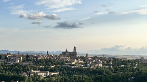 Cityscape against sky