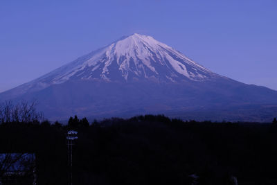 Scenic view of mountains