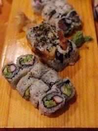 Close-up of food in plate