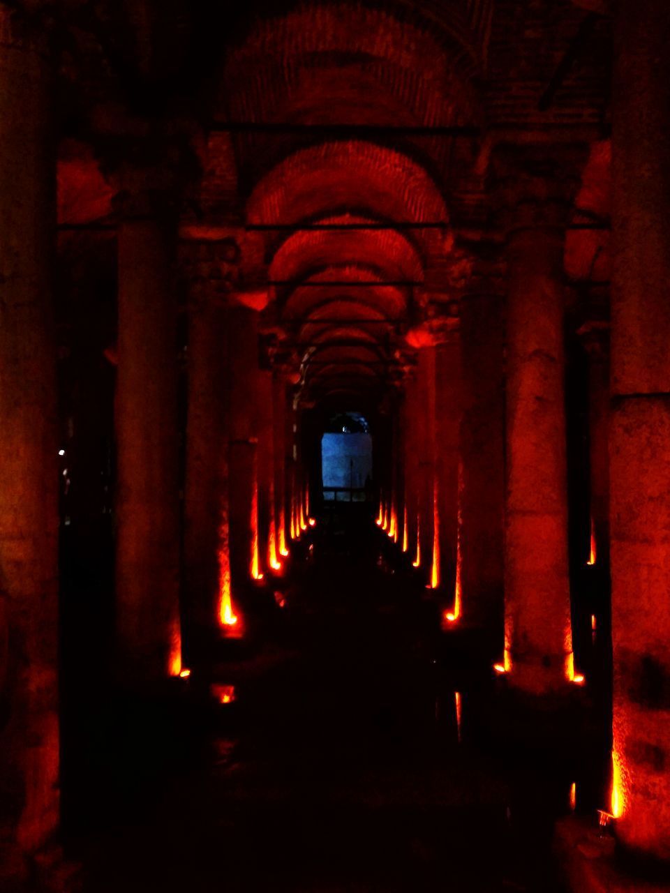 VIEW OF CORRIDOR IN BUILDING