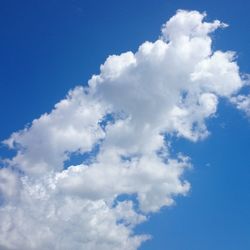 Low angle view of cloudy sky