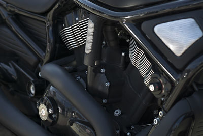 Close-up of vintage car