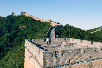 View of fort against sky