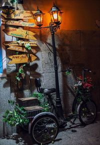 Parked cars in front of building
