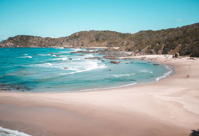 Scenic view of beach